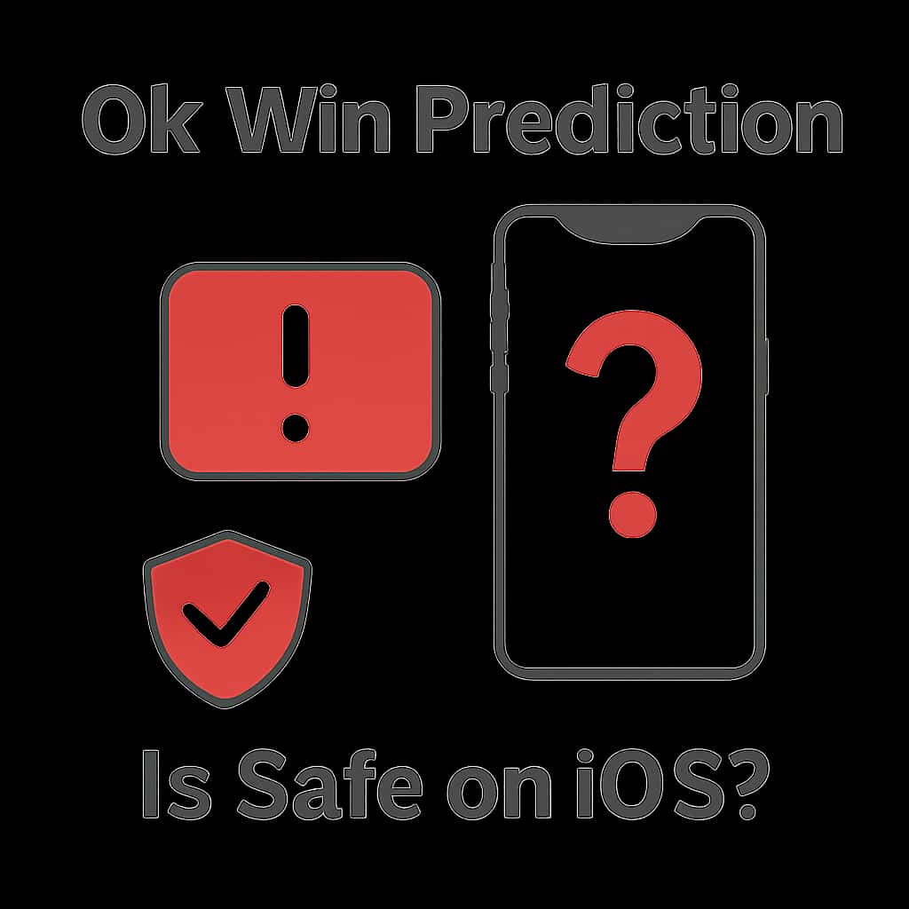 Diagram explaining safety considerations for Ok Win Prediction on iOS.