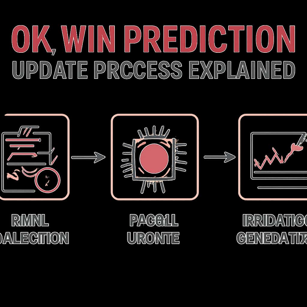 Diagram illustrating the update process for Ok Win Prediction.
