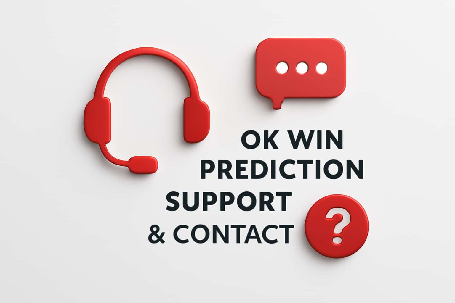 Ok Win Prediction Support & Contact Interface