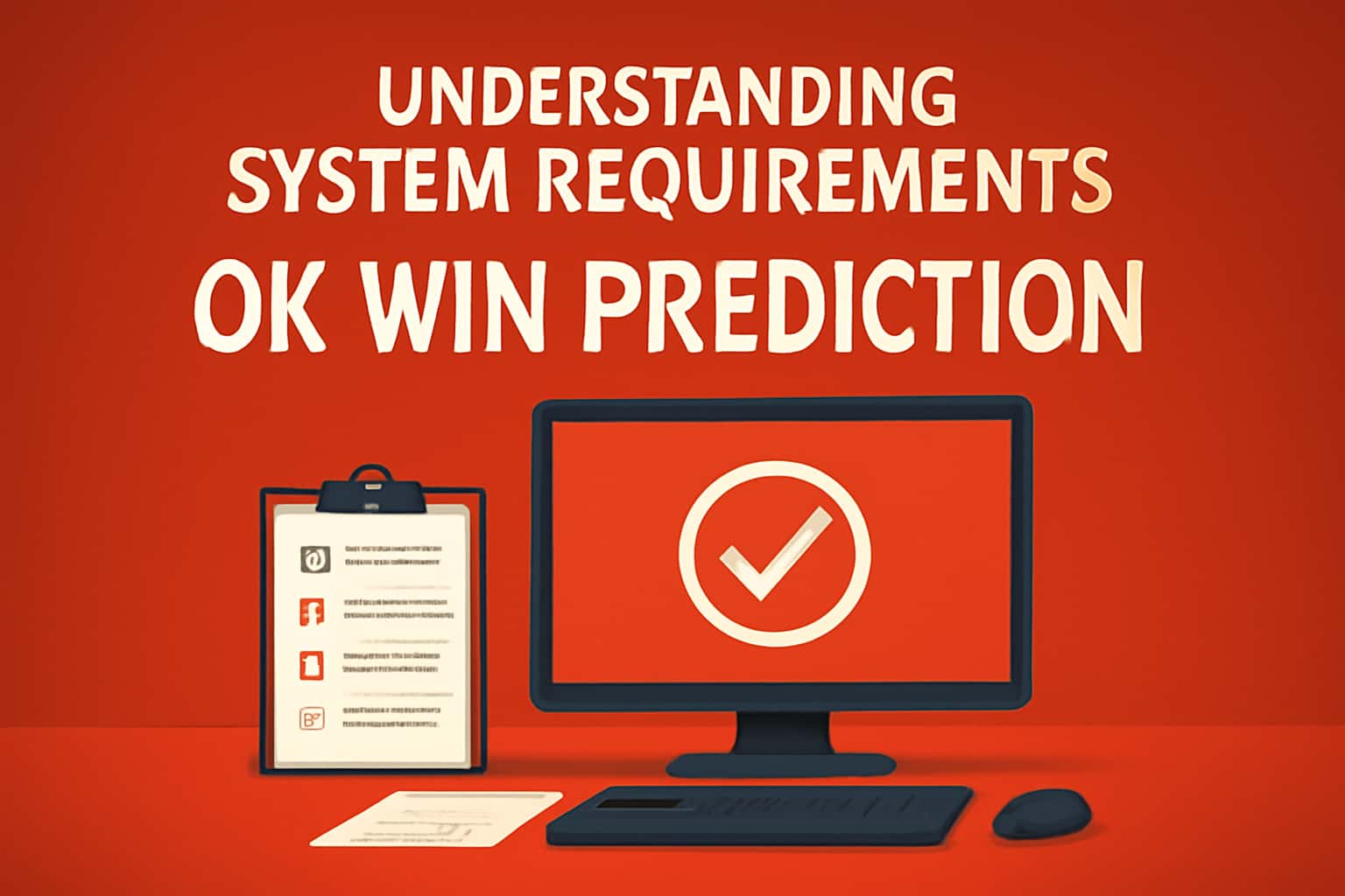 Visual representation of the Ok Win Prediction system requirements.